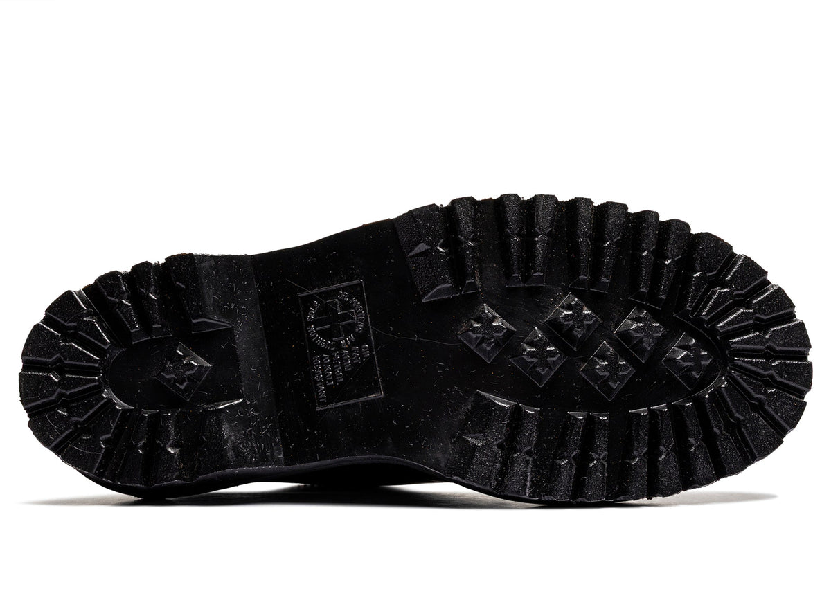 Dr. Martens Crocodile 1461 Bex Steel Toe Leather Shoes in Forest Green