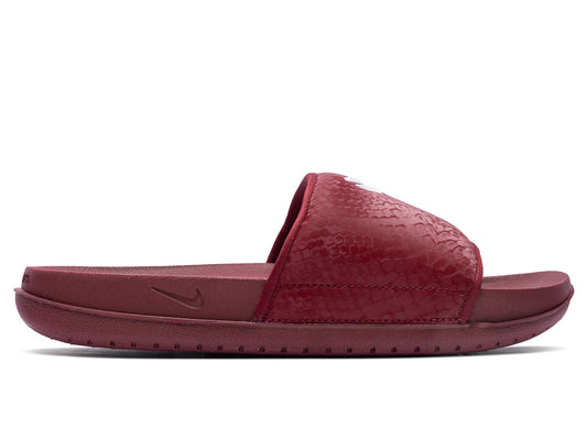 Nike Kobe Offcourt Slide in Team Red / White