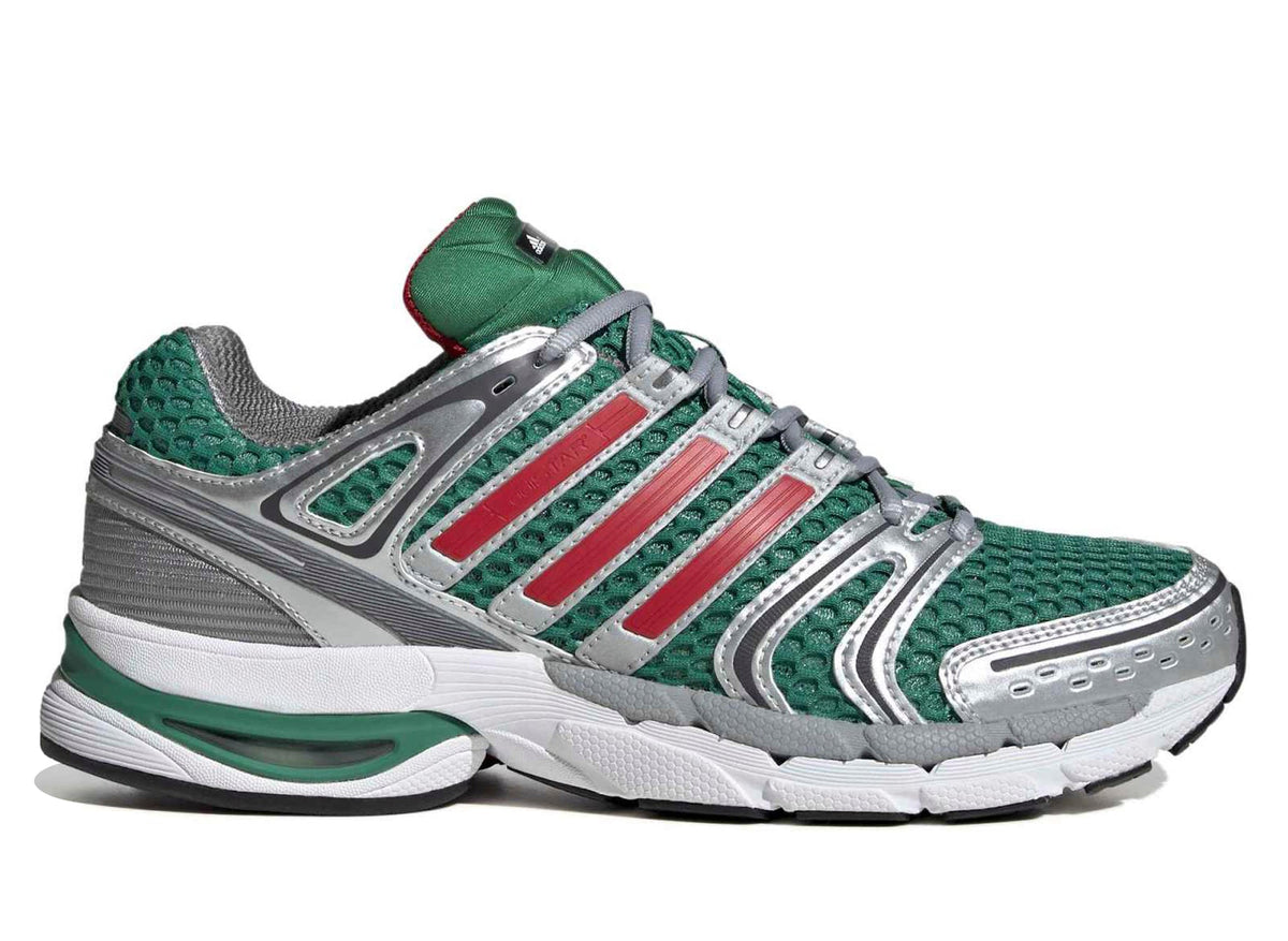 Adidas Adistar Control 5 in Bold Green / Better Scarlet