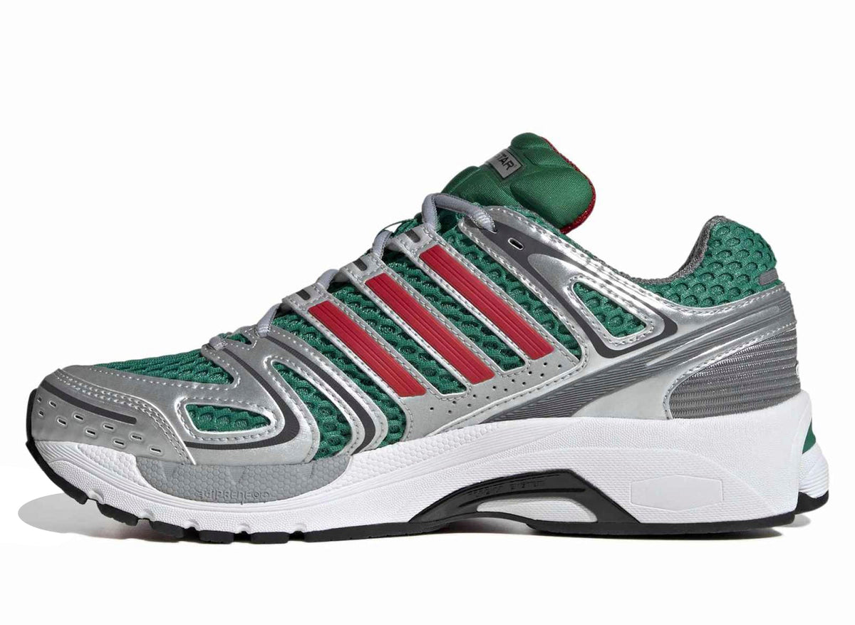 Adidas Adistar Control 5 in Bold Green / Better Scarlet