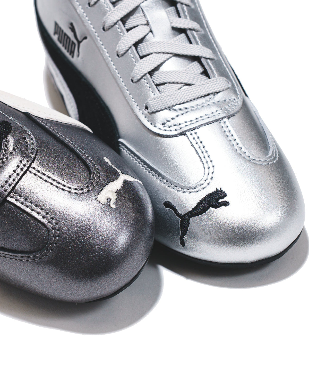 Puma Women Speedcat Metallic Silver Black 405357-01