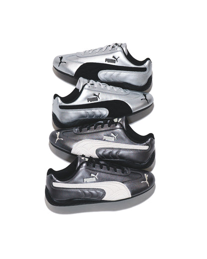 Puma Women Speedcat Metallic Silver Black 405357-01
