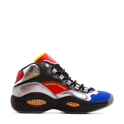 Reebok Classics Basketball Men x Power Rangers Question Mid Allen Iverson Black Silver Red GY0590