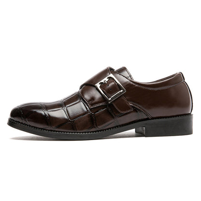 Salvador Dali Leather Buckle Loafer