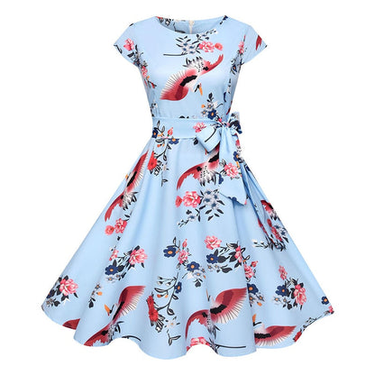 Light Blue Flowers / S
