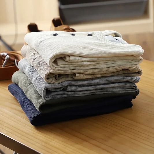Vinthentic Signature Waffle Long Sleeve Shirt