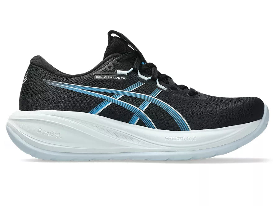 Asics | Gel-Cumulus 28 | Women's | Black/Aegean Blue
