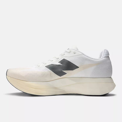 New Balance | FuelCell SuperComp Elite v5 | Women's | Linen/White/Gold Metallic